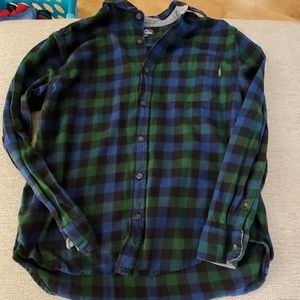 Eddie Bauer Flanel Shirt Size Large
